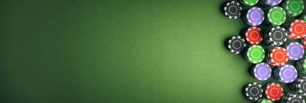 Live dealer at igm247 Texas Hold'em Bonus table with cards and betting layout